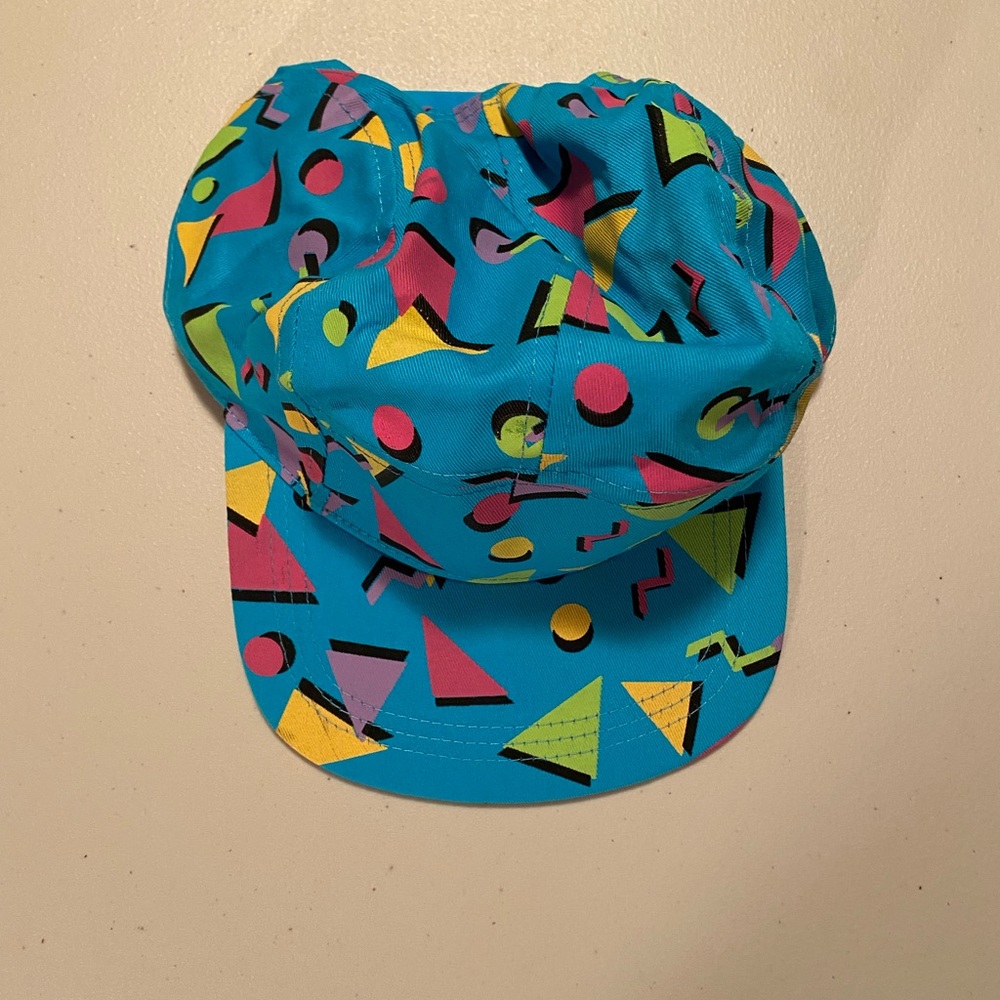 Colorful Geometric Cap